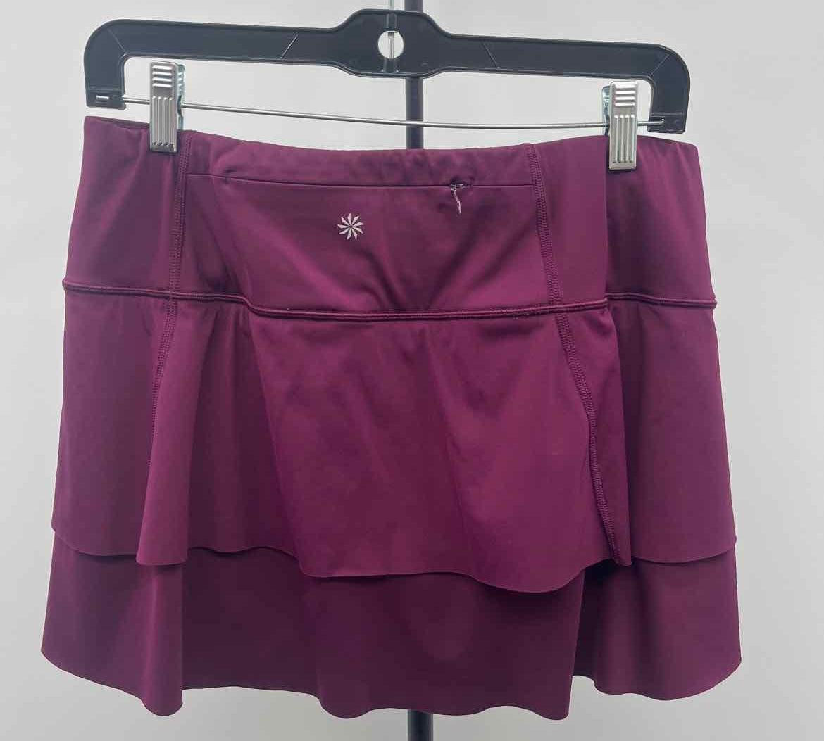 Athleta Women's Size 14 Magenta Solid Skirt