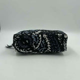 Vera Bradley Black Paisley Make-up Case