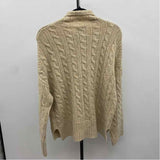 Abercrombie & Fitch Junior's Size S Tan Textured Sweater