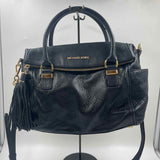 Michael Kors Women's Black Luxe pebbled Purse