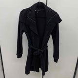 White House Black Market Women's Size S Black Solid Cardigan