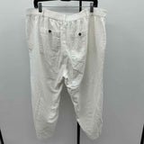 Talbots Women's Size 16W White Solid Capris