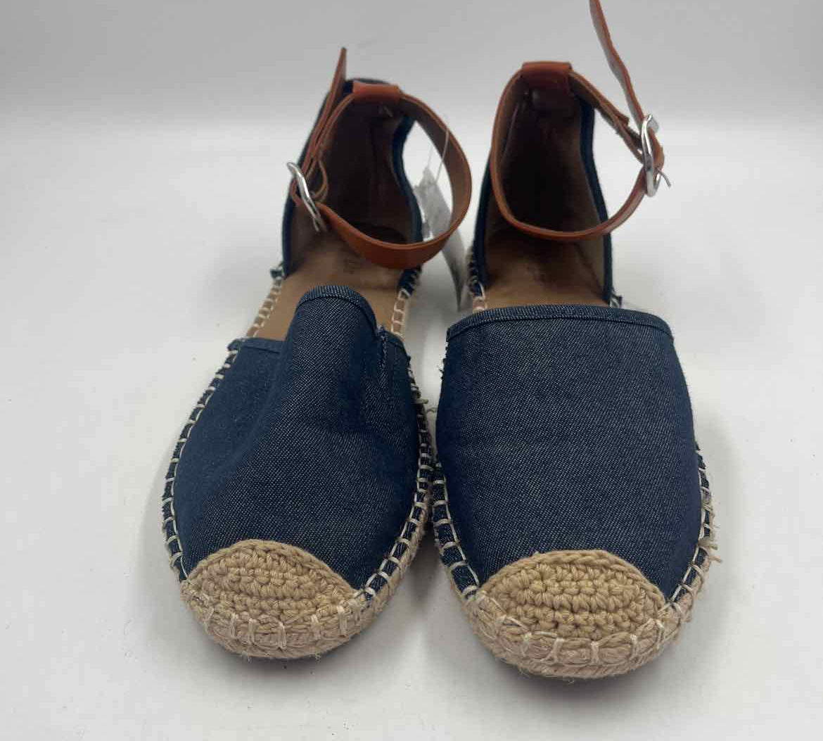 Style & Co. Women's Shoe Size 8.5 Blue Solid Sandals
