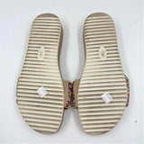 AK Sport Women's Shoe Size 10 Tan Beaded Sandals