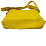 NWT ROSETTI Yellow Faux Leather Crossbody Purse