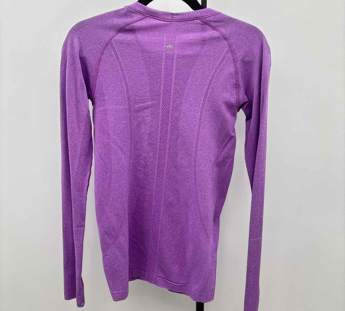 Lululemon Junior's Size S Purple Heathered Long Sleeve Shirt