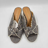Jack Rogers Women's Shoe Size 6.5 Black Plaid Dress Shoes