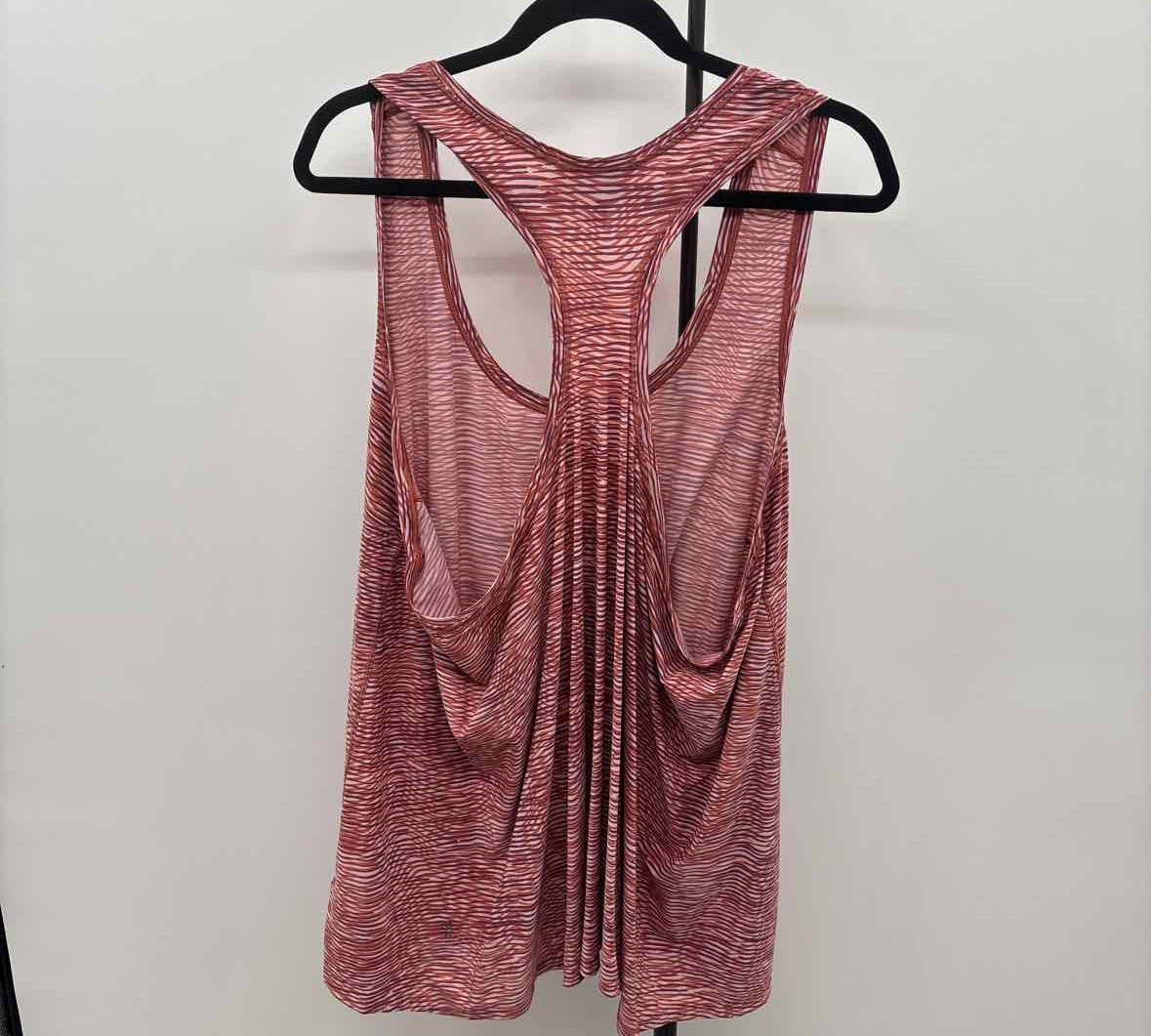 Athleta Women's Size 3X maroon Stripe Tank
