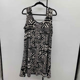Jostar Women's Size L Black Aztec Dress