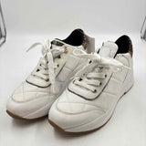 Geox Women's Shoe Size 8 White Quilted Sneakers