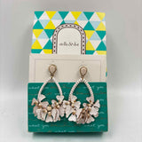 Stella & Dot Women's White Earrings