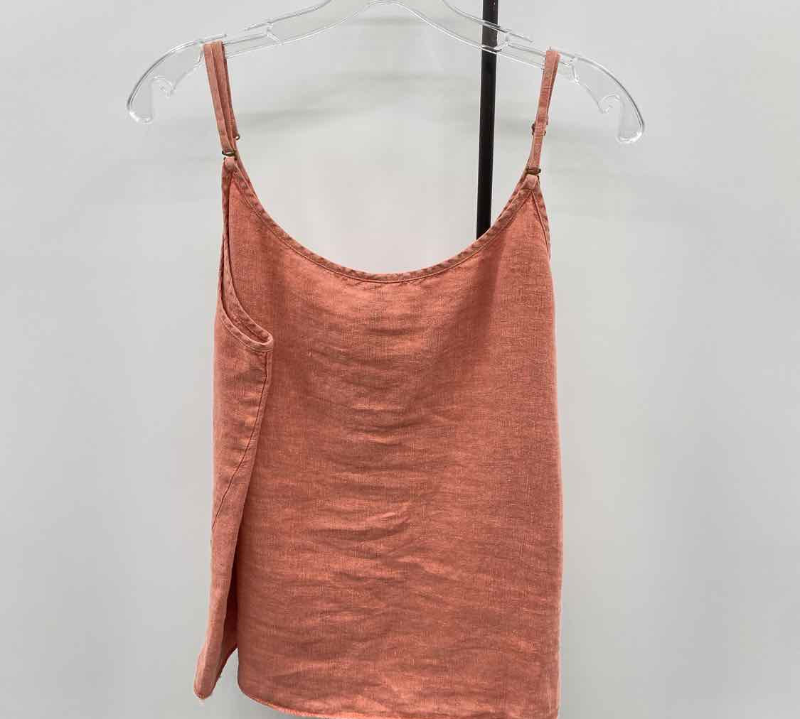 XCVI Women's Size L Salmon Textured Tank