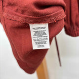 Ann Taylor Women's Size S Rust Solid Long Sleeve Shirt