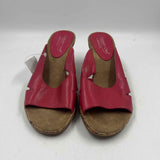 Coldwater Creek Women's Shoe Size 7.5 Pink Solid Sandals