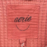Aerie Junior's Size S Terracotta Textured Jacket