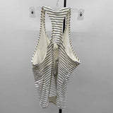 DSG Women's Size L White Stripe Swimsuit - 2 Piece
