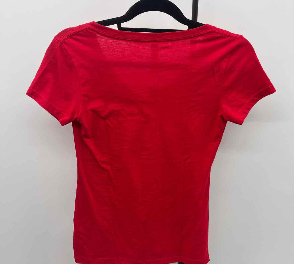 Ideal Women's Size S Red Words T-Shirt
