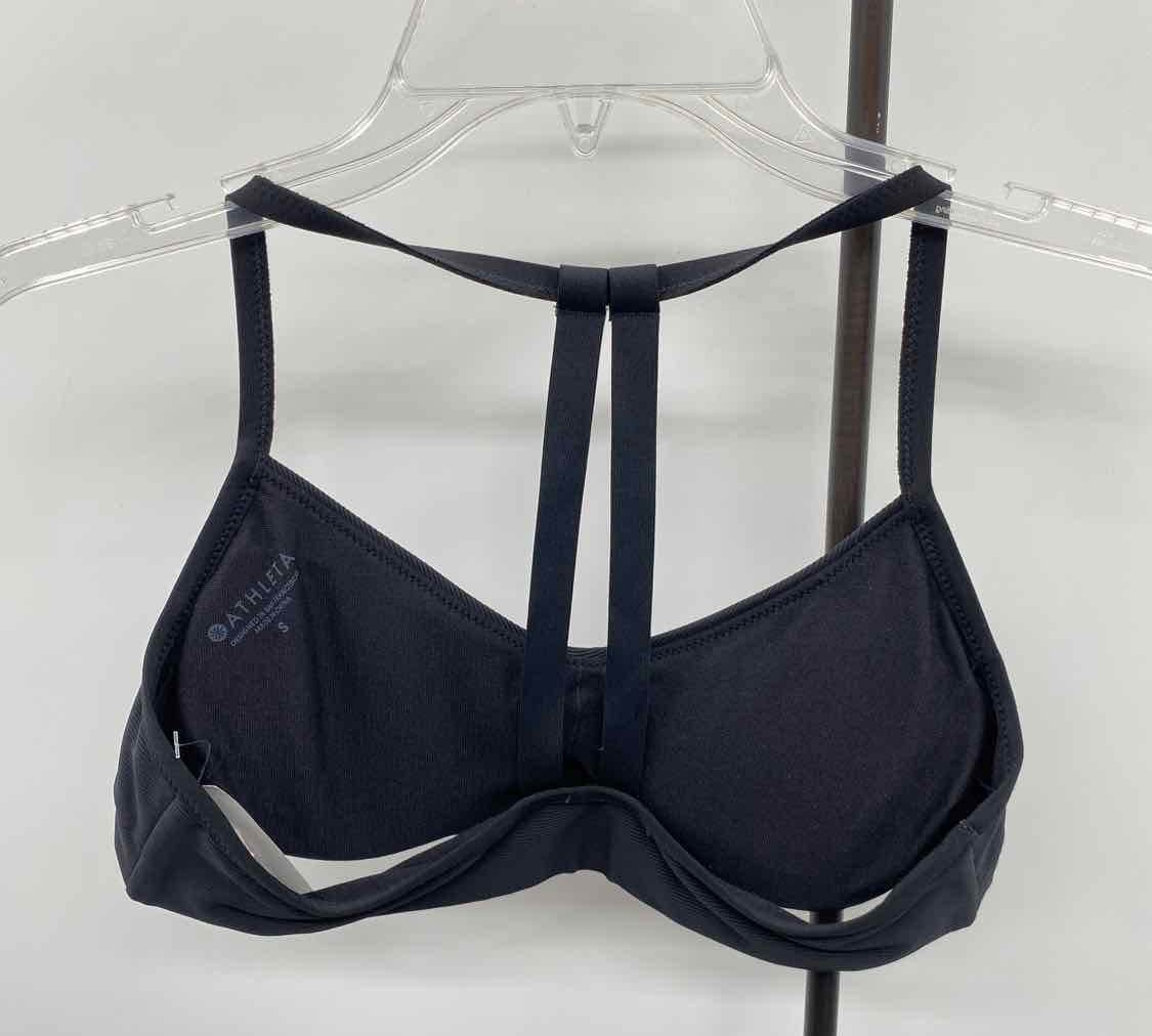 Athleta Women's Size S Black Solid Swimsuit - Separate