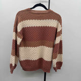 Bohme Women's Size XS Brown Textured Sweater