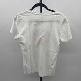 J Crew Women's Size M White Flamingo T-Shirt