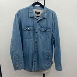 Pacsun Men's Size L Blue Solid Jacket