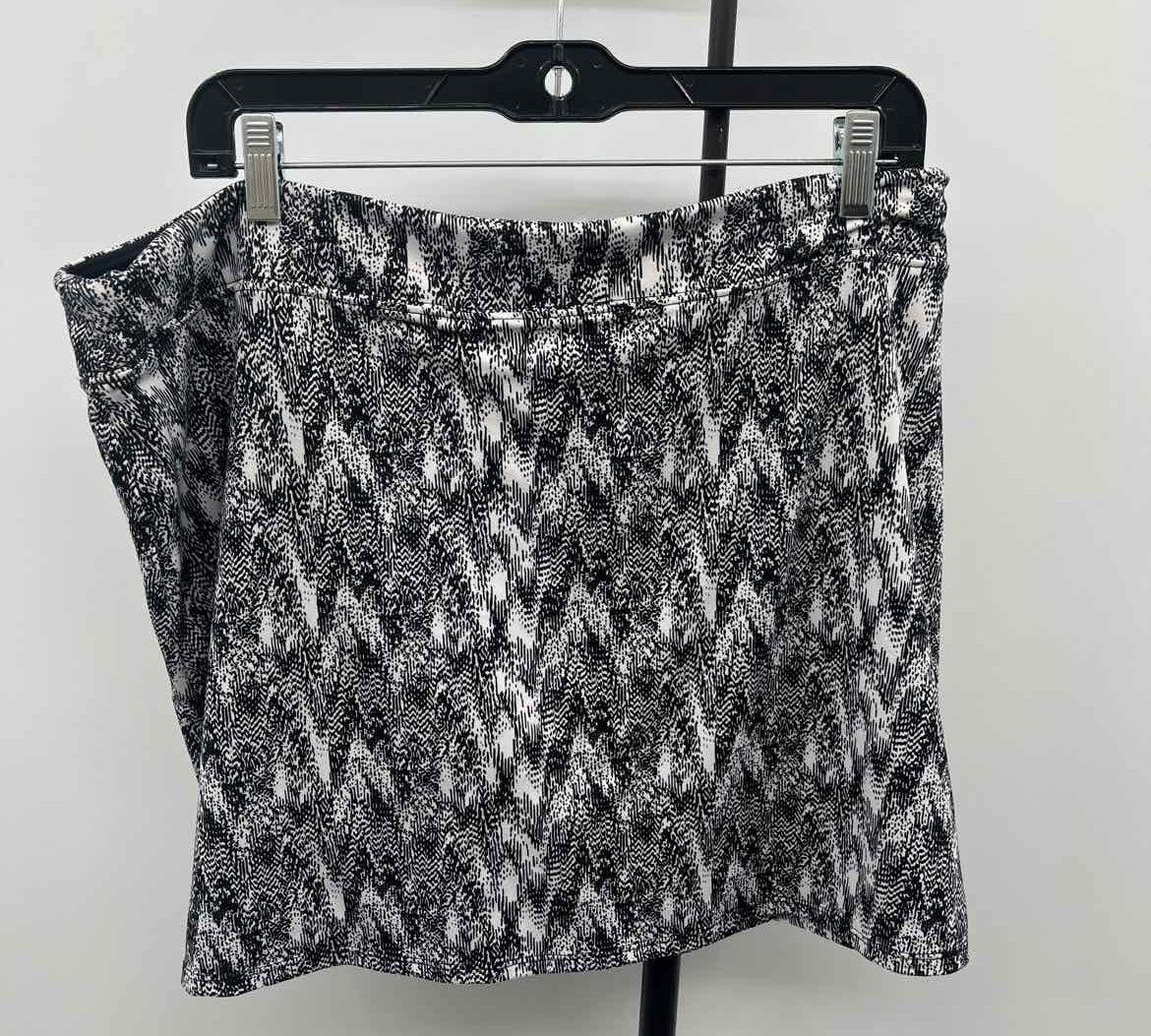 Tranquility Women's Size 16 Black Abstract Skirt