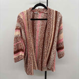 JJill Women's Size S Rust Heathered Cardigan