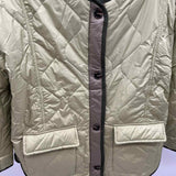 Blue Velvet Women's Size M Green Quilted Jacket