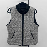 Adrienne Vittadini Women's Size XL Gray Quilted Vest