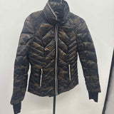 Blanc Noir Women's Size S Black Camoflage Jacket