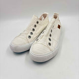 Blowfish Women's Shoe Size 8 White Solid Sneakers