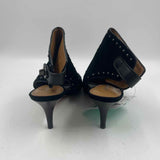 Coach Women's Shoe Size 7.5 Black Studs Heels