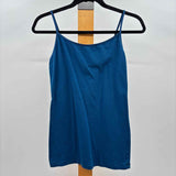CABI Women's Size S Blue Solid Tank