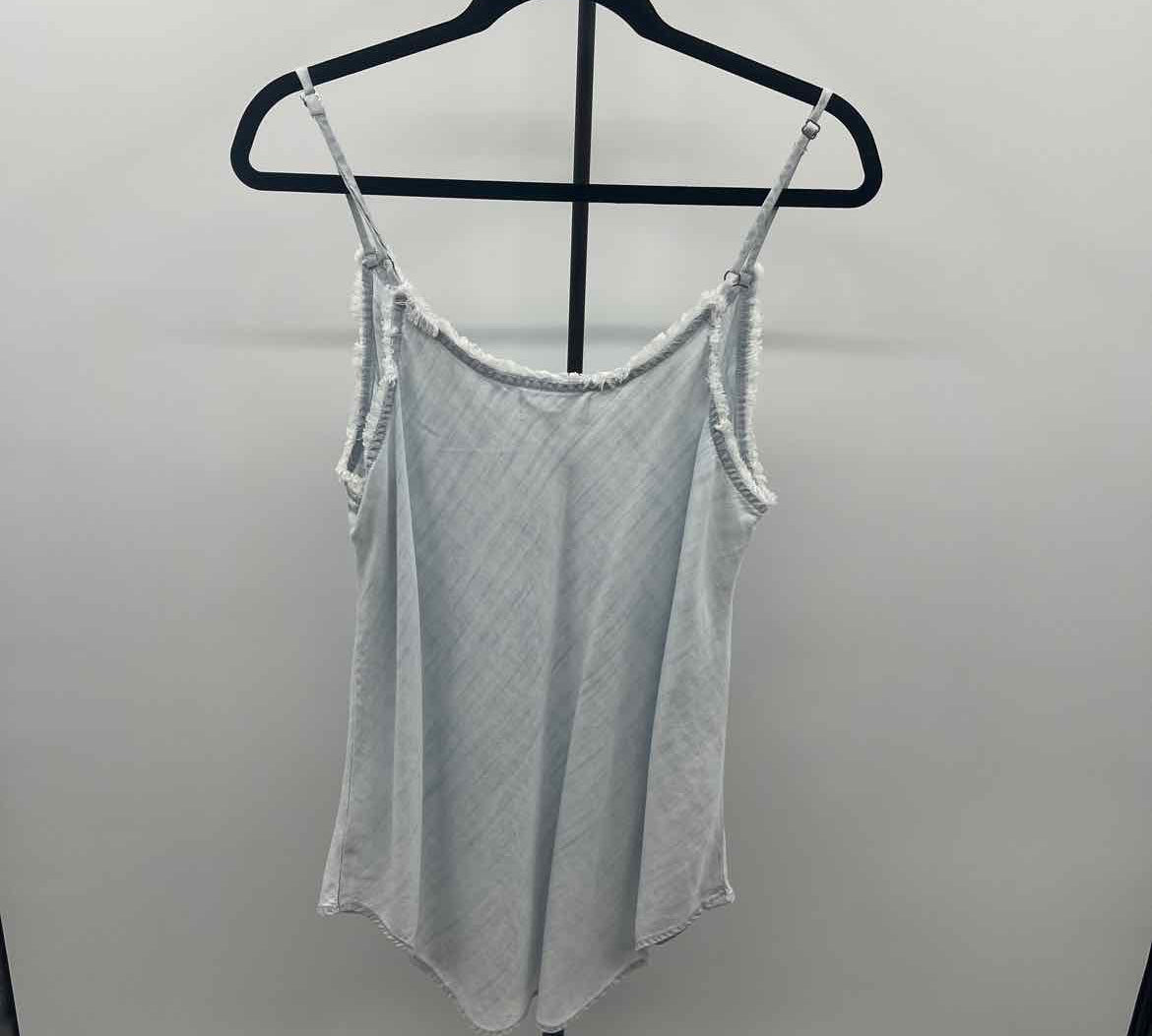 Bella Dahl Women's Size L Light Blue Solid Tank