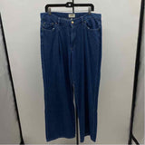 DL1961 Women's Size 12 Blue Solid Jeans