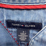 Tommy Hilfiger Women's Size 4 Blue Solid Dress