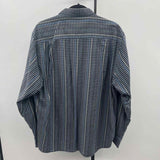 Tommy Bahama Men's Size L Black Plaid Long Sleeve Shirt