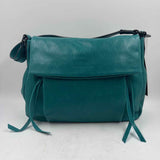 Aimee Kestenberg Women's Teal Luxe pebbled Purse