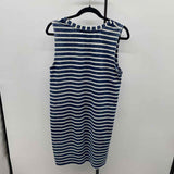 Jane & Dilancey Women's Size 10 Navy Stripe Dress