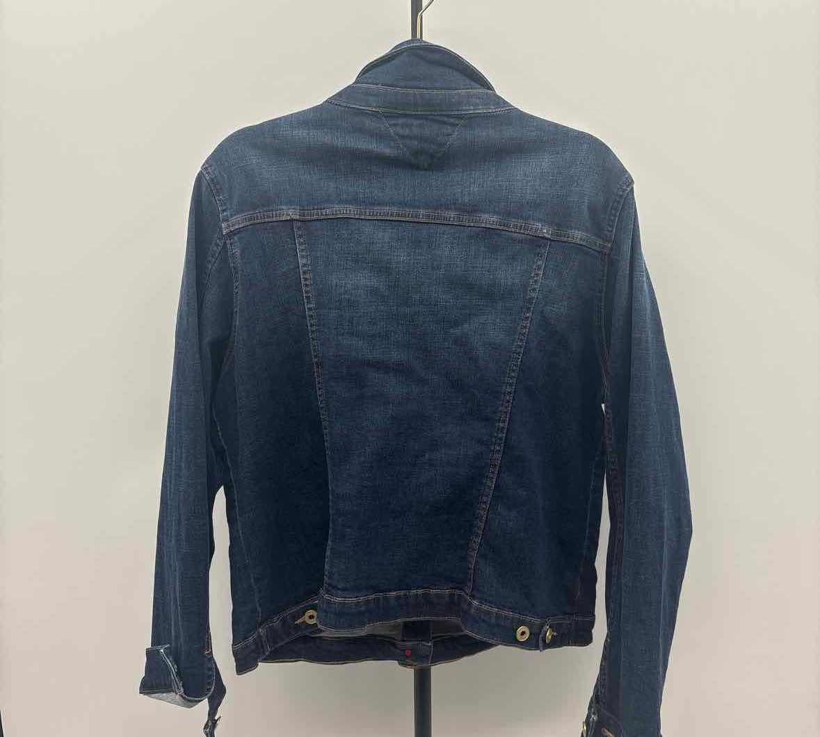 Tommy Hilfiger Women's Size XL Blue Solid Jacket