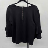 W5 Women's Size XL Black Solid Long Sleeve Shirt
