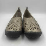 JBU Women's Shoe Size 9W Gold Laser Cut Dress Shoes