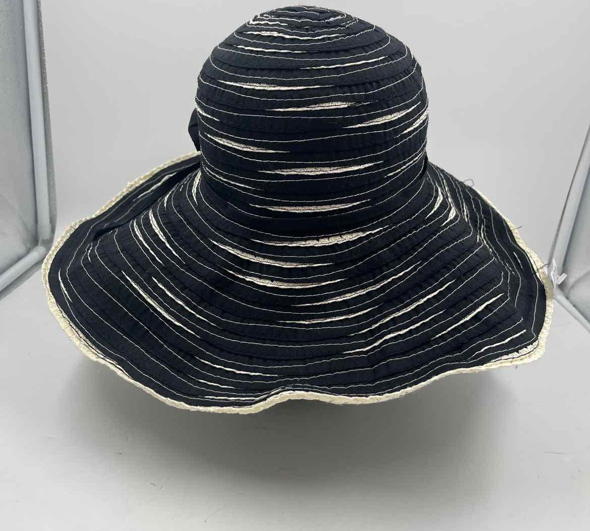 Unbranded Women's Black textured Sun Hat