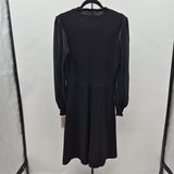Nanette Leopore Women's Size 14 Black Beaded Dress
