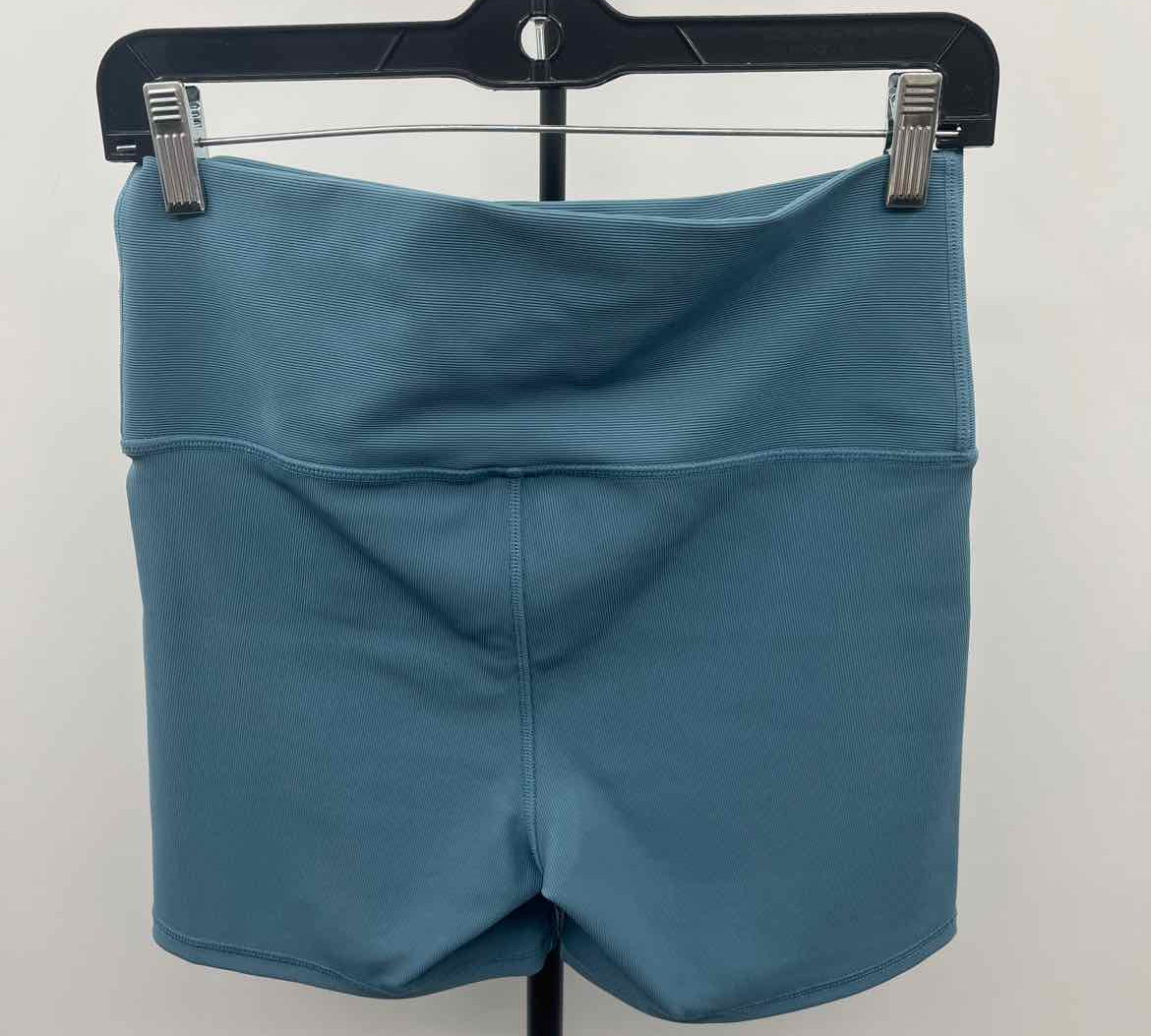 Kyodan Women's Size L Blue Ribbed Shorts