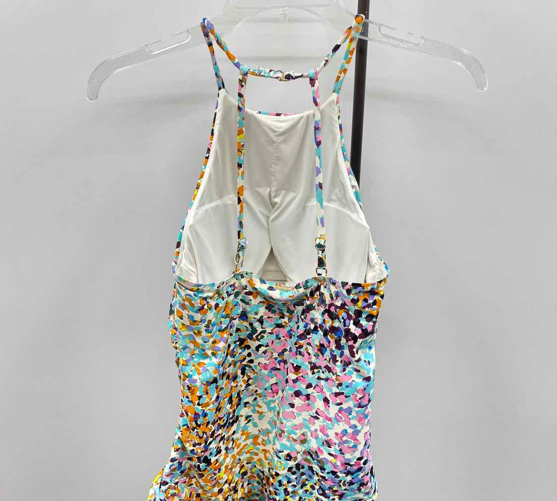 Anne Cole Women's Size S Multi-Color Spotted Swimsuit - Separate
