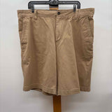 Izod Men's Size 40 Tan Solid Shorts