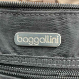 BAGGALLINI Black Nylon Crossbody Purse