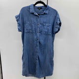 Velvet Heart Women's Size 10 Blue Solid Dress