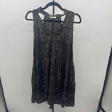 Paani Women's Size 10 Black dotted Dress